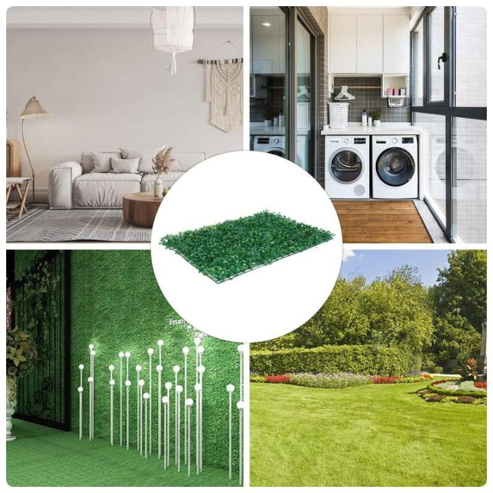 12 stuks kunstheg, plantenwand, tuin, wanddecoratie, imitatie inkijkbescherming voor bruiloftsdecoratie, woonkamer, kerstfeest