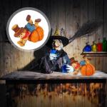 1stk Kürbis-Vogelscheuche Vogelscheuche Kürbis Tischdekoration Halloween-Vogelscheuche-Requisite Halloween Tischdekoration Künstliche Halloween-kürbisse Harz Spielzeug Herbst