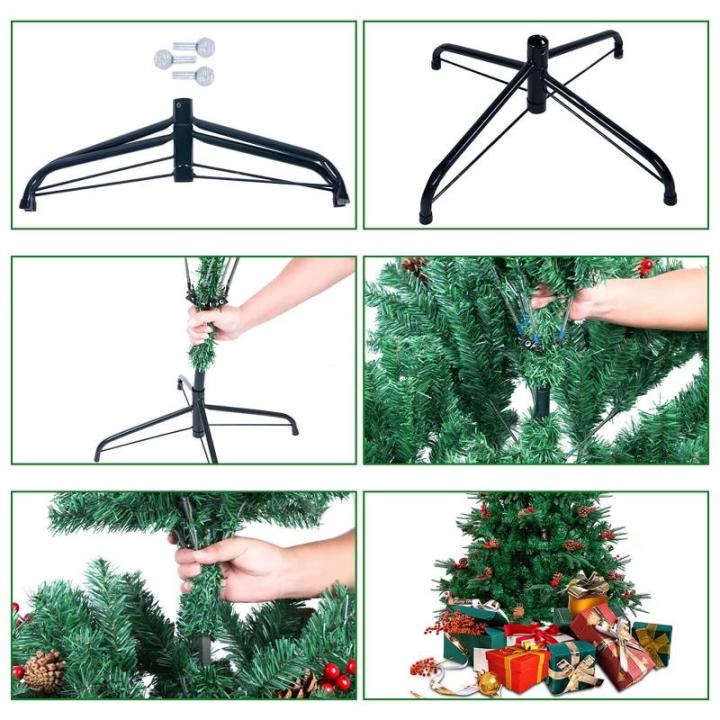 Künstlicher Bleistift-Weihnachtsbaum, 2,1 m, künstlicher Weihnachtsbaum, grün, Festliche Dekoration, buschiger Weihnachtsbaum für den Innenbereich, für Partydekoration (Größ