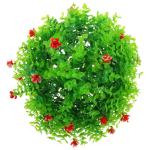 3St Dekorative Grasbälle für den Garten kunsthängepflanzen Künstliche Pflanzenkugel Topiary-Kugeln künstlicher Formschnitt gefälschte Pflanzenformschnittbälle Indoor-Topiary