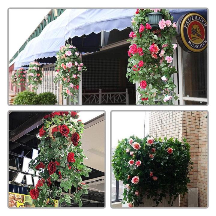 2 stuks kunstmatige blauweregen bloemen kunstmatige hangende mand plant wijnstok nep zijde hangende bloem voor tuin muur hek bruiloft balkon outdoor indoor huis deur decoratie