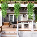 Kunstmatige Boston-varenplant, 4 stuks, 85 cm, hangend, klimplanten, kunststoffen, valse plantenmuur, voor woonkamer, balkon, tuin, feest, bruiloft, binnen en buiten, decoratie