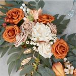 2 Stück Künstliche Hochzeitsblumendekorationen Hängende Blumenarrangements Hochzeitszeremonie Empfangsdekoration Freien