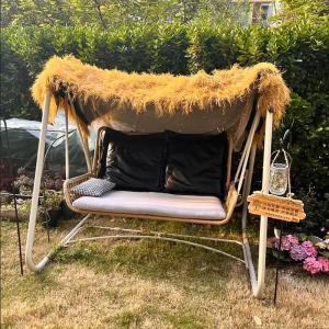 Künstliches Strohdach, Künstliches Strohschuppendach, PE-Kunststoffpalmen-Dachrasenrolle, Simulation Strohdach Fliese, Künstlichen Kunststoff Stroh Für Garten Terrasse Pavillon