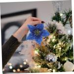 28 STK künstliche Blumen weihnachtsdeko künstliche blüten weihnachsbaum Weihnachtsschmuck Kunstblumen zur Dekoration Dez Hochzeitsdekoration Dekorative DIY Deko Sport