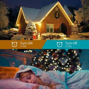 Smart Fairy Lights 60M 600 LED kerstboom