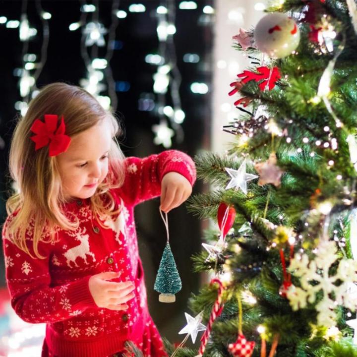 12 Weihnachtsbaum Deko Tannenbaum Für Tisch Miniaturkiefern Sisalbäume Künstlicher Christbaum Miniatur Tannenbaum Christbaum,Weihnachtsdeko
