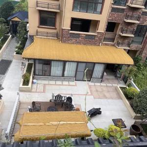 Künstliche Strohdach, Künstliche Mexikanische Strohrolle, Künstliche Palmgras Rolle, Simulierte Strohmatte, Gefälschtes Strohdach Für Garten Terrasse Strandschir Pavillon Wand