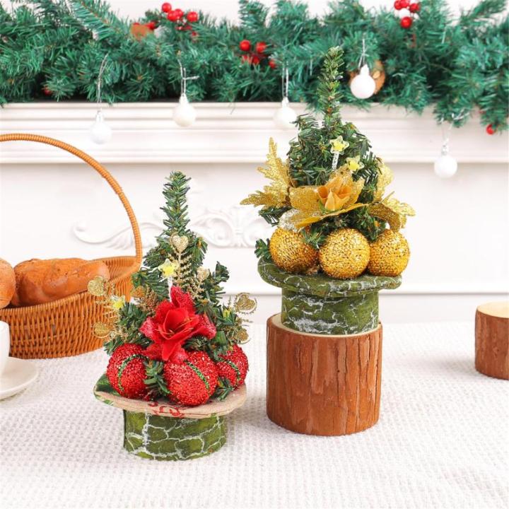 5 Stück Weihnachtsbaumschmuck Mit Funkelndem Zubehör Tischdekoration Aus Tannennadeln Festliche Dekoration Für Zuhause Und Büro