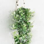 Zweierpack Eukalyptus Girland, Fake Efeu Realistisch, Schön Und Praktisch, Pflanz deko Kann Zum Dekorieren Von Schränken, Kaminen, Hochzeitsfeiern Verwendet Werden, (178cm)