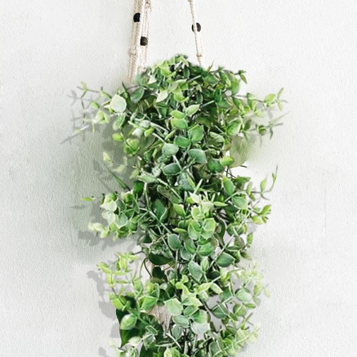 Zweierpack Eukalyptus Girland, Fake Efeu Realistisch, Schön Und Praktisch, Pflanz deko Kann Zum Dekorieren Von Schränken, Kaminen, Hochzeitsfeiern Verwendet Werden, (178cm)