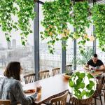 14 stuks kunstklimopslinger, hangende klimopslinger, kunstklimop, decoratie voor bruiloft, kantoor, keuken, tuin, feest, wanddecoratie