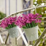 12Pcs Outdoor Nep Planten Plastic UV Bestand Faux Bloemen Planten Bulk Voor Indoor Outdoor Opknoping Planter Tuin Venster Doos Thuis Bruiloft Decor