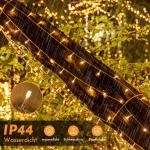 Batterij lichtketting 10 m warm wit
