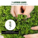2 x buxusballen, kunstzinnig, Ø 40,6 cm, tuindecoratie, buxus in bloempot, bol, kunstplant van PE, hout, PP incl. 4 stuks decoratieve vlinders en 10 stuks reservebladen
