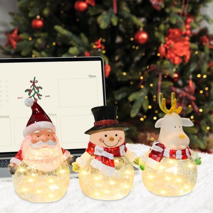 Uniek cadeau voor vriendin, mama, vrouwen, echtgenote, geschikt voor kerstvensterbank, kerstdecoratie voor binnen