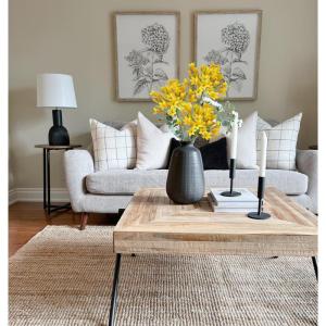 5 stuks kunstbloemen, sierlelie als echte kunstmatige agapanthus, bloemen, 75 cm lengte, lentebloemen, gele decoratieve bloemen voor bloemstuk, thuis, resto, kantoordecoratie