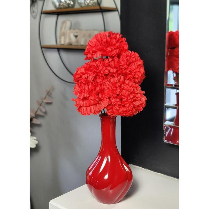 kunstbloemen in pot, decoratie, 32cm