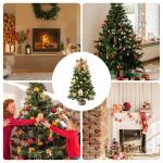 Christmas Tree Miniature, Small Artificial Christmas Tree, Tabletop Christmas Tree, Christmas Tree Ornaments, Miniature Christmas Tree Decor, Holiday Tree for Tabletop, Christmas D