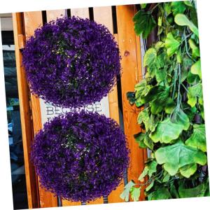4 Stück Eukalyptus Graskugeln Formschnittbälle Dekorative Deckenornamente Gefälschte Pflanzenbälle DIY Ornament Künstliche Formschnitt Graskugeln Für Den Außenbereich