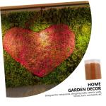 3 Stück 1 Moosrasenpulver Mini-Puppenhaus botanisches Dekor Zug künstliche Pflanzen Teppiche gefälschte Rasenverzierung DIY-Rasenpulver-Landschaftsverzierung klein