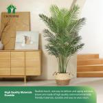 Kunstpalm, 170 cm, grote kunstplant in pot, kunststof palm, ziet eruit als een echte plant, decoratie voor woonkamer, balkon, slaapkamer, kantoor, cadeau voor een housewarming (1 s