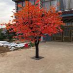 Kunstmatige Kersenbloesem Bomen Kunstmatige Rode Esdoorn Interieur Decoratie Modellering Boom Winkelcentrum Hotel Landschap voor Bruiloft Ceremonie Home Decor Zijde Sakura Bloemen 