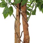 Kunstplant berkenvijg 180 cm Ficus Benjamini echt uitziend voor Balon slaapkamer kantoor tuin bruiloft party deco
