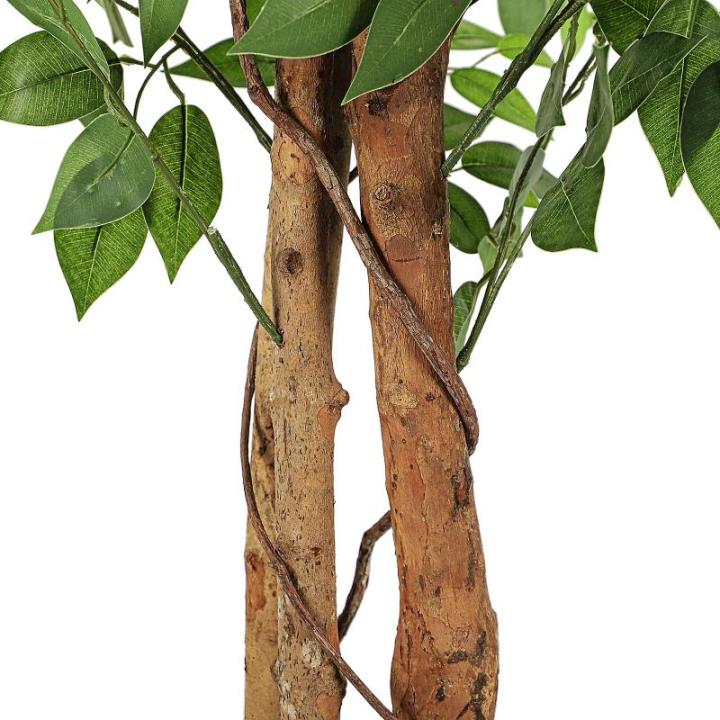 Kunstplant berkenvijg 180 cm Ficus Benjamini echt uitziend voor Balon slaapkamer kantoor tuin bruiloft party deco
