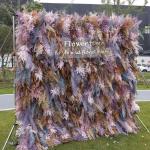 Künstliche Blumen-Wandpaneele, Blumen-Wandmatte, Seidenrosen-Blumenpaneele Für Hintergrund, Hochzeit, Wanddekoration(3M*3M)