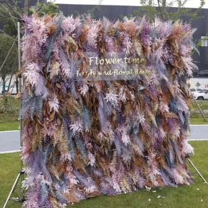 Künstliche Blumen-Wandpaneele, Blumen-Wandmatte, Seidenrosen-Blumenpaneele Für Hintergrund, Hochzeit, Wanddekoration(2M*2M)