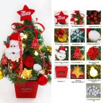 Kerstboom met verlichting 50 cm lichtketting kerstboom mini kerstboom kunstmatige kerstboom kerstdecoratie tafel kerstboom kerstcadeaus