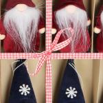 12x Premium Kerstman 12cm - decoratie voor de kerstboom, kerstboomfiguur als boom, kerstversiering of cadeau
