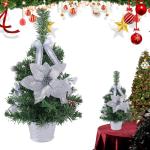 Weihnachtsbaum Geschmückt Weihnachtsbaum Klein Geschmückt Weihnachtsdeko Mini Geschmückter Weihnachtsbaum Künstlich Kleiner Weihnachtsbaum Tisch Tannenbaum für Weihnachten Dek