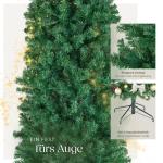Künstlicher Weihnachtsbaum, naturgetreu, Weihnachtsbaum mit biegsamen Zweigen, voluminöses Nadelkleid, pflegeleicht, stabil, einfacher Aufbau, Tannenbaum künstlich als Weihnacht