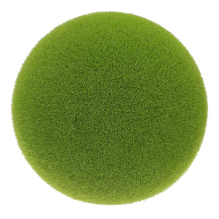 Simulierter Moosball Kugel Künstliche Pflanzen Drinnen Schaufenster Kunstmoos Astetische Raumdekoration Blumenmoos Imitierte Grüne Moossteine Künstliches Moosdekor Beflockung