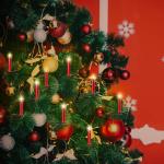 20 Rode led kaarsen, lichtsnoeren kerstkaarsen kerstboom kaarsen met afstandsbediening draadloos, binnen buiten, bruiloft, verjaardag, feest, kerstboom, draadloze kaarsen（met 20 