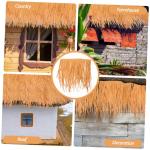 2st Strohdekoration Gartenhütte Grasdach Gartendekoration Dach Selber Machen Strohdach Für Den Garten Gefälschtes Strohdach Nachgemachtes Strohdach Zum Selbermachen Sport