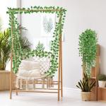 28 stuks klimopslinger, hangende decoratie, met decoratieve totale lengte van 28 m, voor gordijn, keuken, bruiloft, balkon, tuinfeestdecoratie