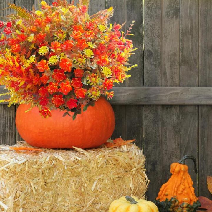 12 stuks , , planten, decoratie, bloemen, outdoor, uv-bestendig, voor kantoor, pot, tuin, veranda decoratie