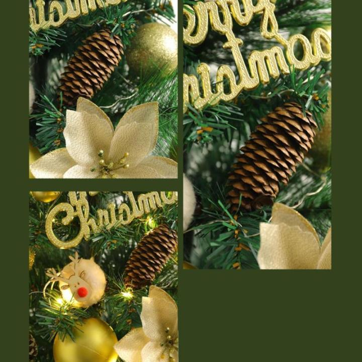 Kleiner Weihnachtsbaum mit Beleuchtung Mini Weihnachtsbaum Klein Geschmückt LED Tisch Tannenbaum Künstlich Klein mit Lichterkette Weihnachtsbäume mit Weihnachtsdeko DIY Tischdek