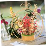 künstlicher Blumenkorb künstliche rote Beeren Hochzeitsornament Wohndekoration Verlobungsornament künstliche blüten büro Dekoration Neujahrsgeschenk Desktop-Dekor Eisen