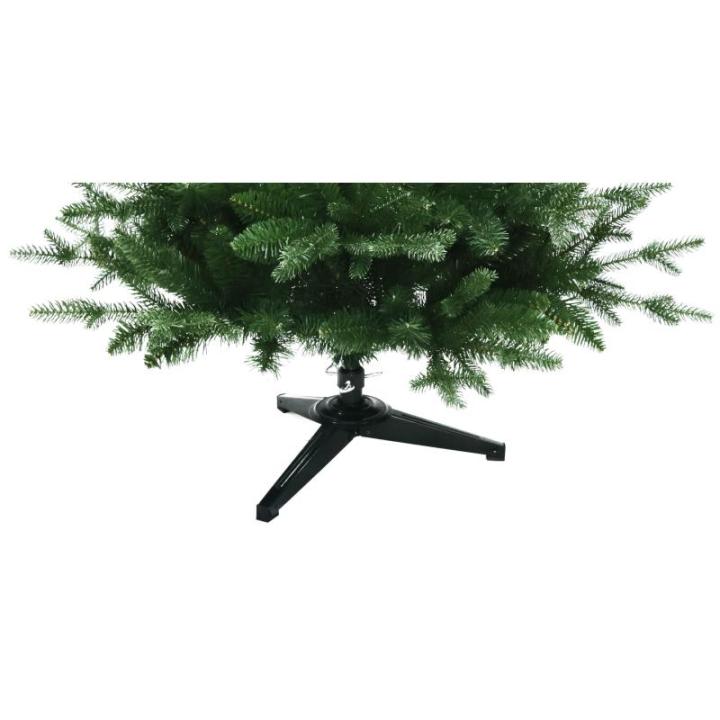 24019 150 cm pop-up snel op te bouwen kerstboom (Ø ca. 109 cm) PE/PVC kunstmatig met 1327 punten, moeilijk ontvlambaar, onechte dennenboom incl. metalen kerstboomstandaard