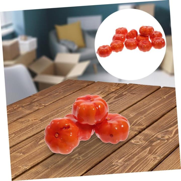 100st pompoen decoratie Halloween decoratie simulatie pompoen figuurtjes party lay-out rekwisieten DIY pompoendecoratie mini-pompoenen nep pompoen standbeeld herfst hanger schuim