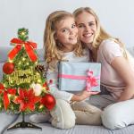 Kerstboom met verlichting 45 cm lichtketting kerstboom mini kerstboom kunstmatige kerstboom kerstdecoratie tafel kerstboom kerstcadeaus