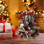 Kerstboom met verlichting 45 cm lichtketting kerstboom mini kerstboom kunstmatige kerstboom kerstdecoratie tafel kerstboom kerstcadeaus