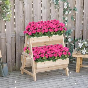 , 3 bundels voor buiten en binnen, namaak-geranium, zijden bloemen, decoratie, kunst-uv-bestendig, geraniumstruik voor hangende tuin, veranda, raam, box, decoratie, rozerood