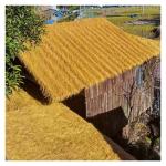 Künstliches Strohdach, Künstliche Palmgras Rolle, Kunststoff PE Strohdach, Künstlicher Palmdach Paneele, Palmenstroh Aus Kunststoff Für Garten Terrasse Pavillons Hausdekoration