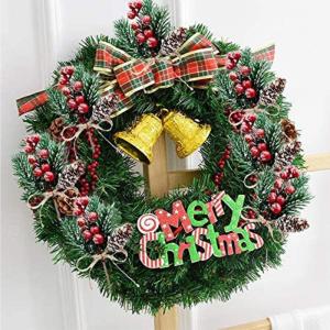 40pcs Kranzzubehör Set mit 8 -Stil -Plastik Realistischer künstlicher Holly Beeren Kiefernkegel DIY Weihnachtsdekor für Weihnachtskranz und Herzstück, Kranzzubehör Machen Vorr