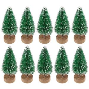 Weihnachten Deko Draußen Kleine Cm Dekorationen Weihnachten Weihnachten Mode Künstliche Weihnachten 10 STÜCKE Dekorationen Bäume 10 4,5 Dekoration Handwerk (Multicolor-2, One S